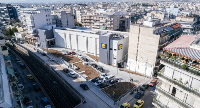Lidl κατάστημα πλατεία Αττικής